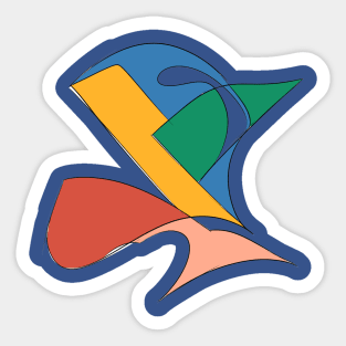 Abstraction Sticker